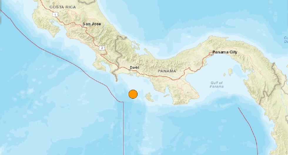 A 6.8 magnitude earthquake shakes Panama with no record of damage or injuries