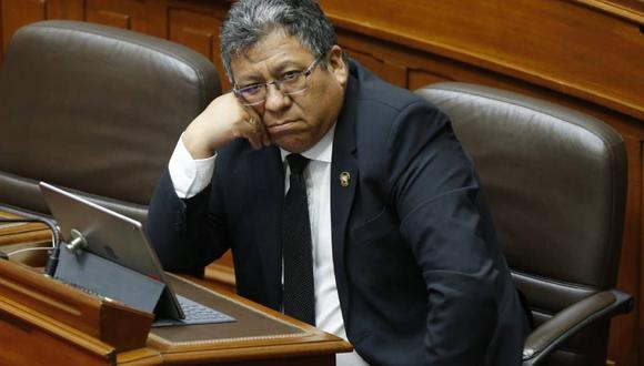 El congresista Jorge Luis Flores Ancachi afronta varias denuncias en la Subcomisión de Acusaciones Constitucionales. (Foto: El Comercio)