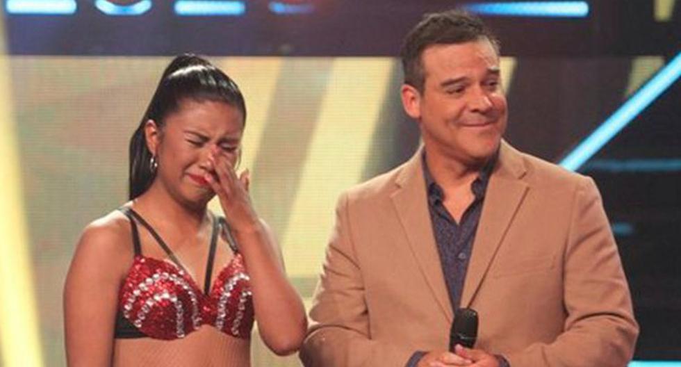 Imitadora de Selena Quintanilla llora al recibir sorpresa de Yo Soy. (Foto: Captura Latina)