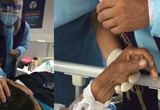 Huánuco: personal de salud y pacientes con COVID-19 recibieron la bendición de un sacerdote | VIDEO