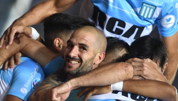 ¡Racing más cerca del título! Ganó a Belgrano con gol de 'Licha' López en el Cilindro de Avellaneda | VIDEO. (Foto: AFP)