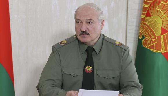 El presidente bielorruso, Alexander Lukashenko, asiste a una reunión al este de Minsk, Bielorrusia. (Foto: Archivo/Maxim Guchek / BelTA Pool Photo vía AP)