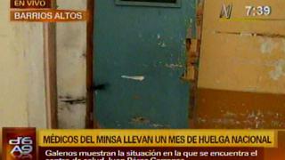 Barrios Altos: médicos denuncian abandono de centro de salud
