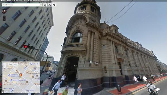 Google Maps te permite navegar en Street View, pese a que esta plataforma también tiene una aplicación móvil. (Foto: Google / El Comercio)