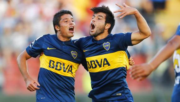 Boca Juniors venció 2-0 a Palestino y cierra con puntaje ideal