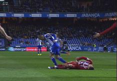 YouTube: Fernando Torres perdió el conocimiento tras fuerte choque con rival