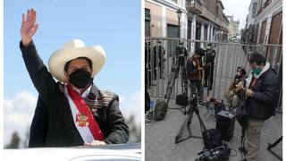 Pedro Castillo y su política de restricciones a la prensa en actividades claves