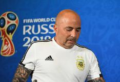 Argentina vs Francia: Sampaoli no evalúa renunciar a la selección