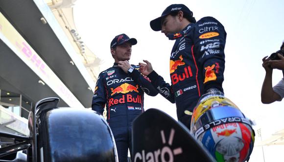 Verstappen y Pérez llevan dos años como compañeros de equipo. (Foto: AFP)
