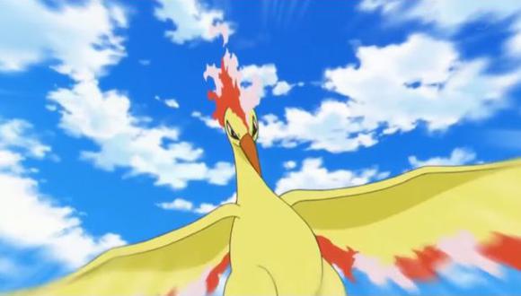 Moltres estará presente en Pokémon Go por solo siete días.
 (Foto: Pokémon)