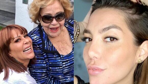 Silvia Pinal, matriarca de la familia, aseguró en un comunicado no ser "indiferente" a lo que sucede tras las declaraciones de su nieta Frida Sofía. (Foto: @laguzmanmx @ifridag / Instagram)
