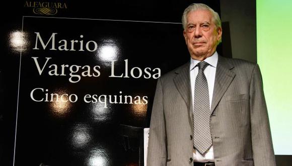 Mario Vargas Llosa: "Cinco esquinas" salió a la venta hoy