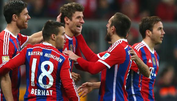 Bayern M&uacute;nich gan&oacute; por 2-0 al Friburgo en la Bundesliga. (Foto: Getty Images)