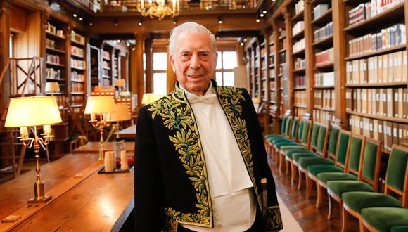 El escritor peruano Mario Vargas Llosa se unió a la Academia Francesa, un logro más en su carrera que incluye el Nobel de Literatura y premios como el Príncipe de Asturias y el Cervantes. (Foto: EFE/TERESA SUAREZ)