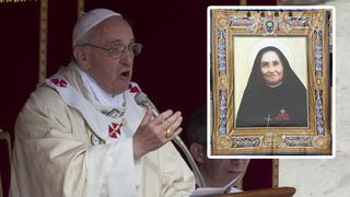El papa Francisco canonizó a la madre Lupita y pidió seguir su ejemplo