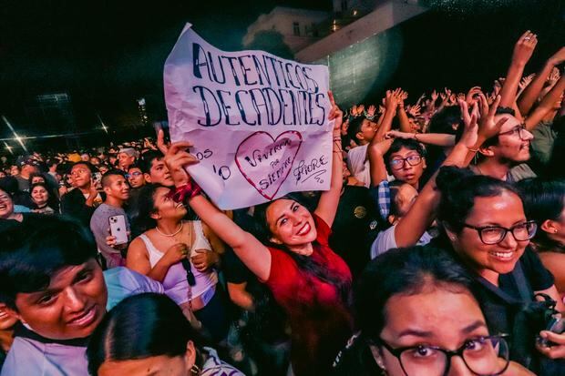 Fans of Los Auténticos Decadentes at Reactívate 2024 |  Photo: @r_umeres / Diffusion