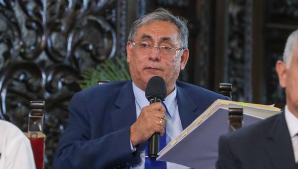 Óscar Vera es ministro de Energía y Minas desde el 10 de diciembre del 2022. (Foto: Agencia Andina)