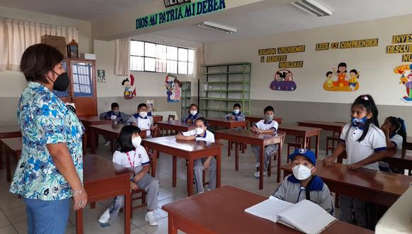 Conoce las nuevas medidas que regirían a partir del 1 de mayo en las aulas de todo el país. (Foto: Javier Muniche / RPP)