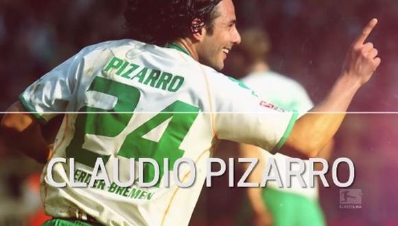 Bundesliga: Pizarro protagonista en video por retorno a Múnich