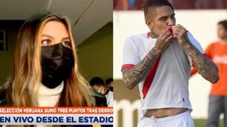 Alondra García Miró tras alentar a Paolo Guerrero ante Venezuela: “Lo importante es que ganamos”