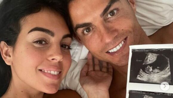 CR7 y Georgina Rodríguez anunciaron que están esperando gemelos y publicaron las imágenes de las ecografías en sus redes sociales (Foto: Cristiano Ronaldo / Instagram)