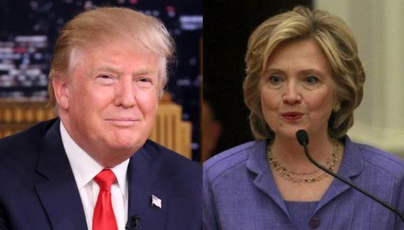 Donald Trump lidera sondeos y Hillary Clinton pierde apoyo