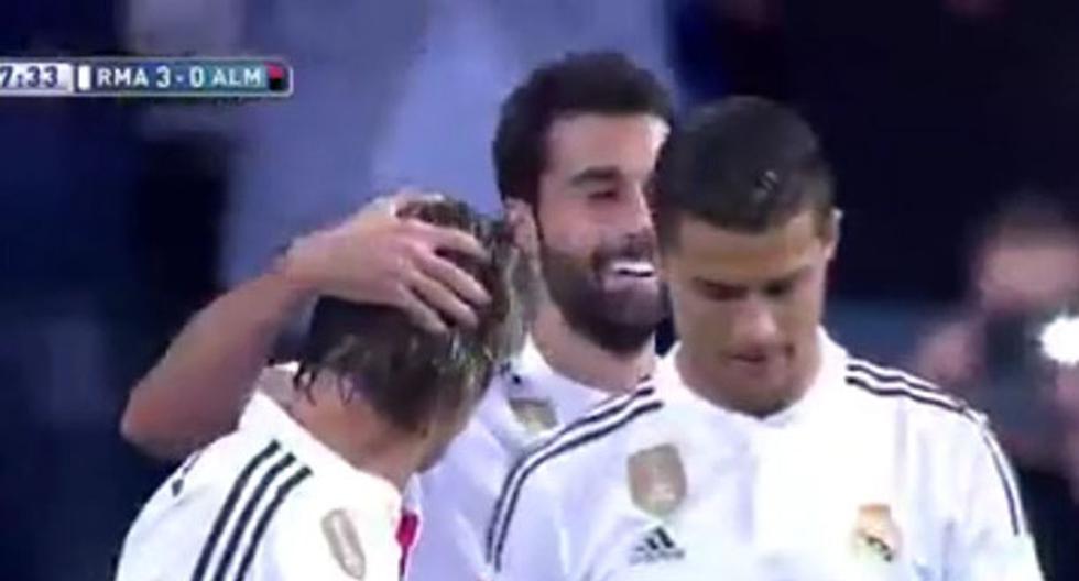 Real Madrid: Cristiano Ronaldo furioso con Álvaro Arbeloa. (Foto: captura)