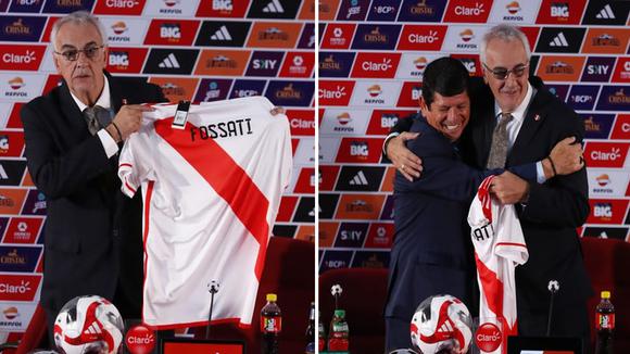 Jorge Fossati fue presentado como DT de la Selección Peruana: "Uno está donde Dios decide que esté"