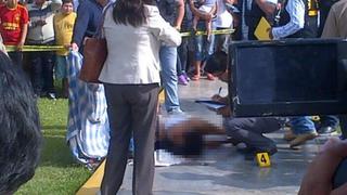 Joven fue asesinado de 10 balazos en el parque ‘Chimpún Callao’