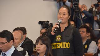 Keiko Fujimori: “Yo jamás me voy fugar del país, no me he ido del Perú en el 2000”