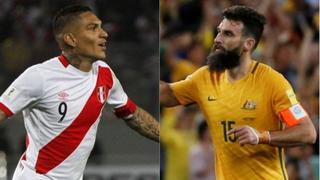 Perú vs. Australia: día, hora y canal del último duelo de la selección en el Mundial 2018