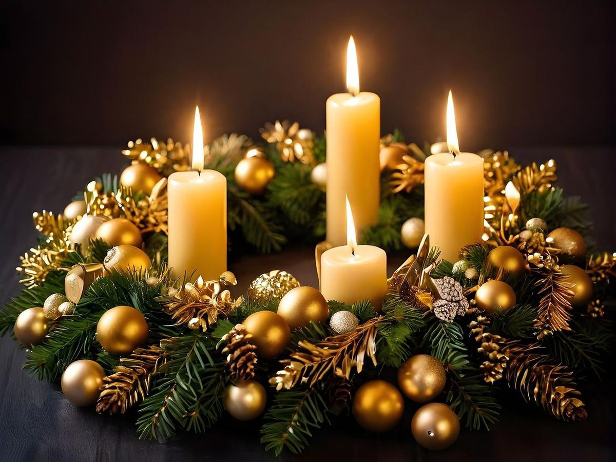 Velas de Navidad: ¿Cuál es el significado del color de las velas