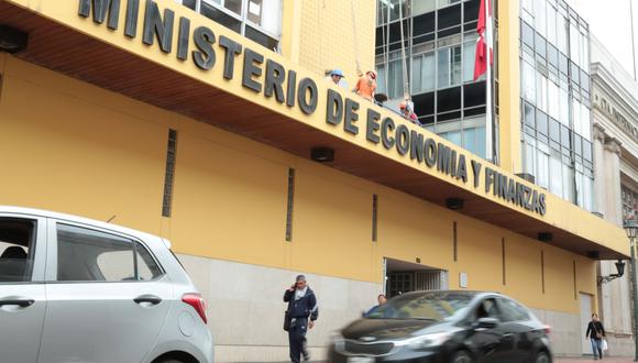 El Ministerio de Economía y Finanzas (MEF). (Foto: Diana Chávez | GEC)