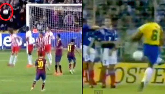 Gol de Messi es comparado con el de Roberto Carlos a Francia