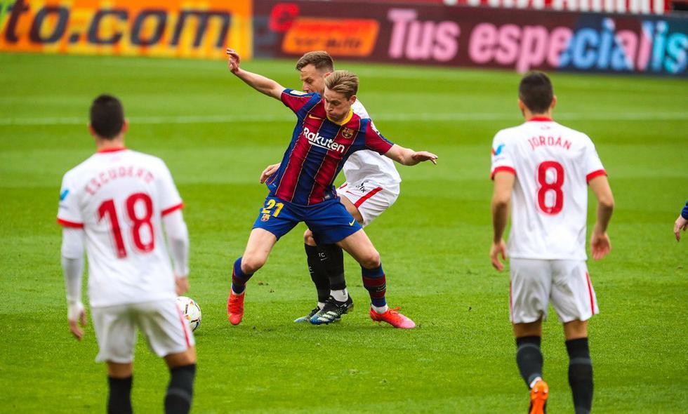 Barcelona se impuso por 2-0 ante Sevilla por la LaLiga Santander |  DEPORTE-TOTAL | EL COMERCIO PERÚ