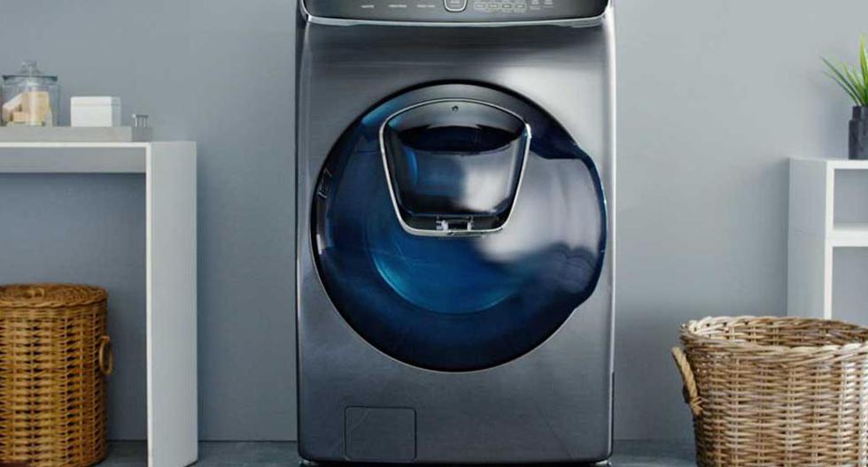 ¿Una lavadora capaz de sincronizarse con tu smartphone? Esta es una de ellas y puedes conocerla. (Foto: Captura)