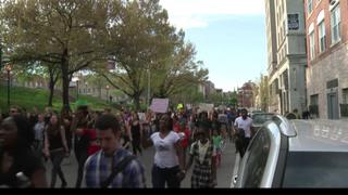 Baltimore pide justicia pacíficamente