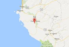 Perú: sismo de 3,6 grados en Ica no causó daños materiales