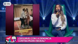 Sheyla Rojas explicó por qué denunció por chantaje sexual y acoso a Pedro Moral