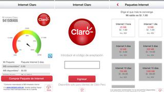 Esta app de Claro controla el consumo de datos de tu smartphone