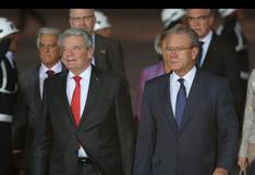 Joachim Gauck, presidente alemán, llegó a Perú en visita oficial