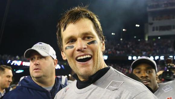 Tom Brady, mariscal de campo de los New England Patriots. (Foto: Agencia AFP)