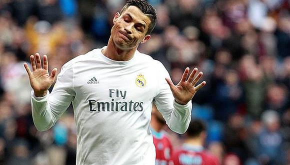 ​Cristiano Ronaldo: jugó en el Real Madrid durante las temporadas 2009-18. (AFP)