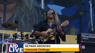 Venezuela Aid Live: Reymar Perdomo inauguró el festival con el tema "Me Fui"