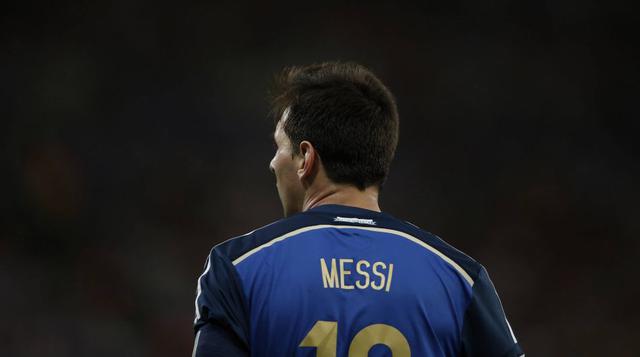 El álbum de Messi en la final Alemania-Argentina - 1