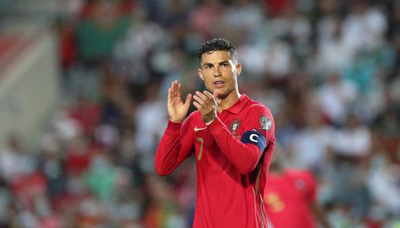 Cristiano Ronaldo anotó un triplete frente a Luxemburgo por las Eliminatorias Qatar 2022. (Foto: EFE)