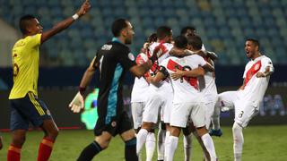 Perú venció 2-1 a Colombia por el Grupo A de la Copa América 2021