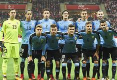Uruguay presenta lista de 26 jugadores preconvocados para el Mundial Rusia 2018