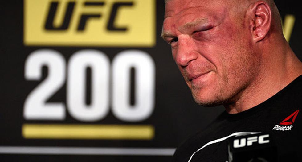 Brock Lesnar aparece en el ranking Peso Pesado de UFC | Foto: Getty Images