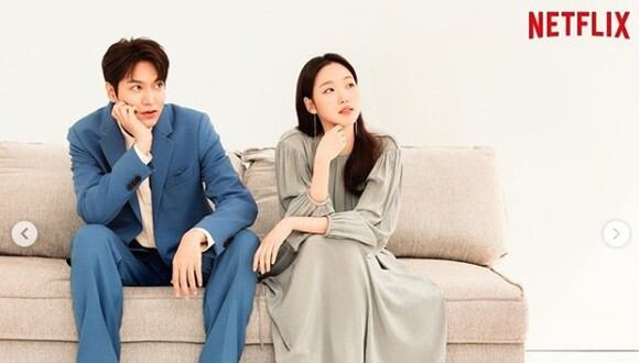Los protagonistas del dorama The king: eternal monarch son Lee Min Ho y Kim Go Eun (Foto: Instagram)